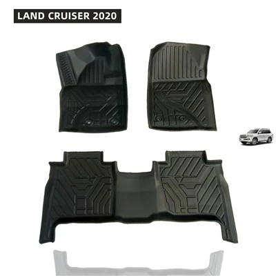 Specijalni luksuzni 5D TPE auto tepisi vodootporni auto prostirka za LAND CRUISER 2020